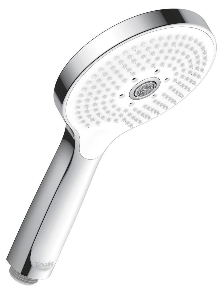 Duravit - Głowica prysznicowa, 3 dysze, biały/chrom Zdjęcie produktu 
