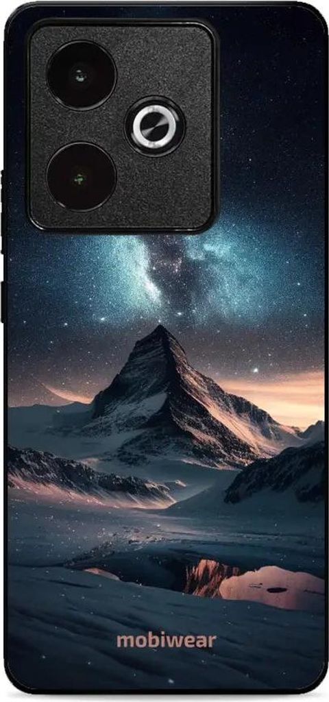 Handyhülle für Realme GT 7T, Mobiwear Glossy Case, Nachtberg
