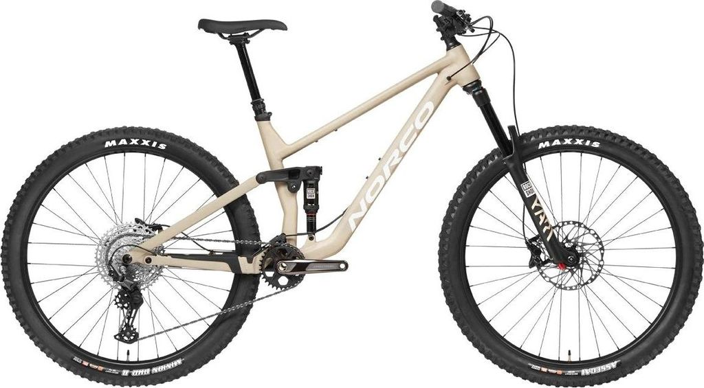 Norco SIGHT A3 Grey/Grey 29" Diamant MTB Fully in Beige