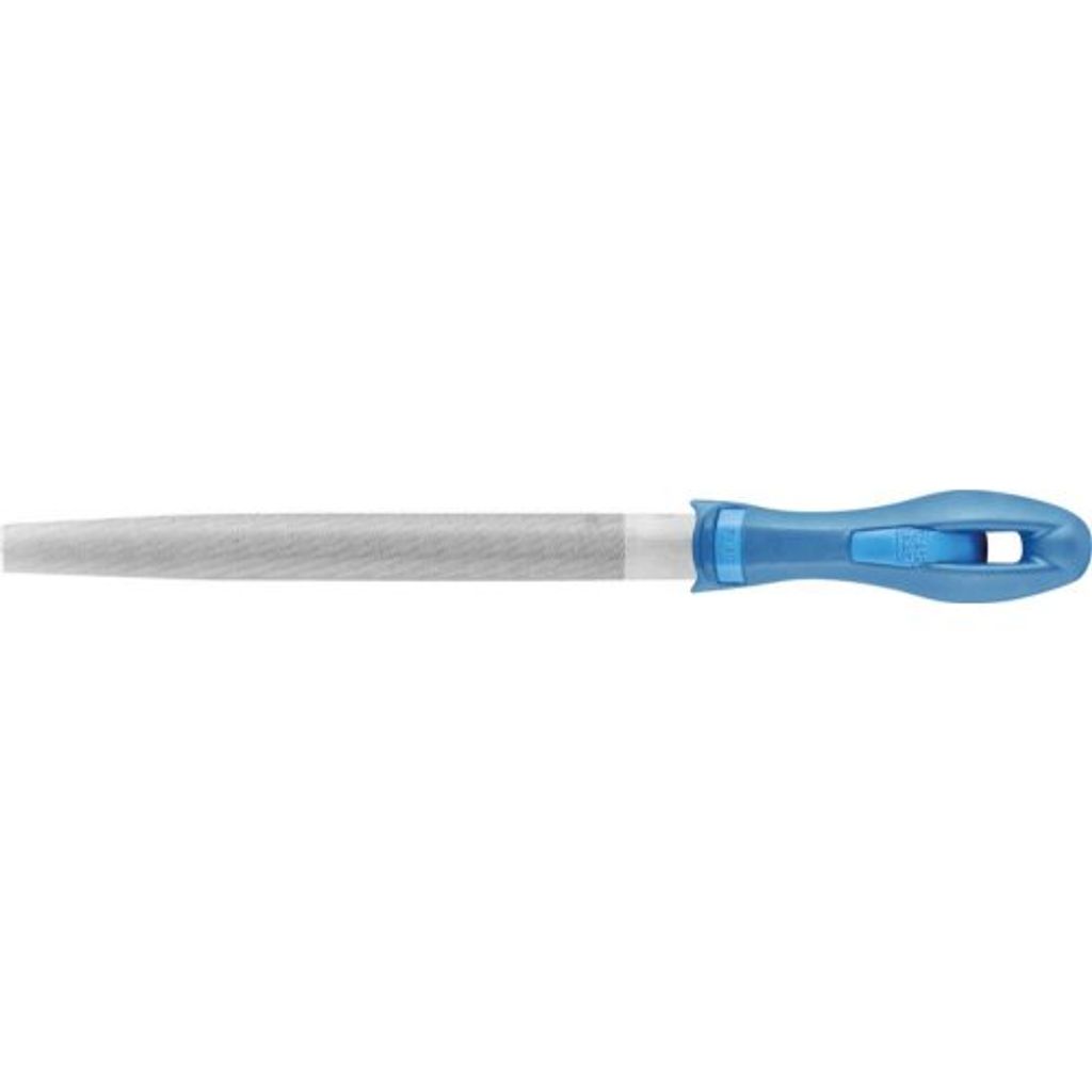 PFERD TOOLS Werkstattfeile mit Heft Halbrund-Spitz 150mm Hieb 1 für grobe Zerspanung, Schruppen