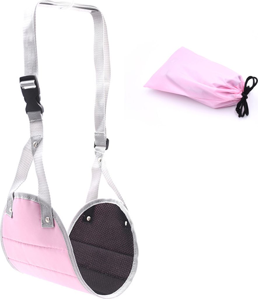 Fußstütze fürs Büro, tragbare Fußhängematte für Reisen, Fußstütze fürs Flugzeug, verstellbar unter dem Schreibtisch, Beinstütze, Schlinge