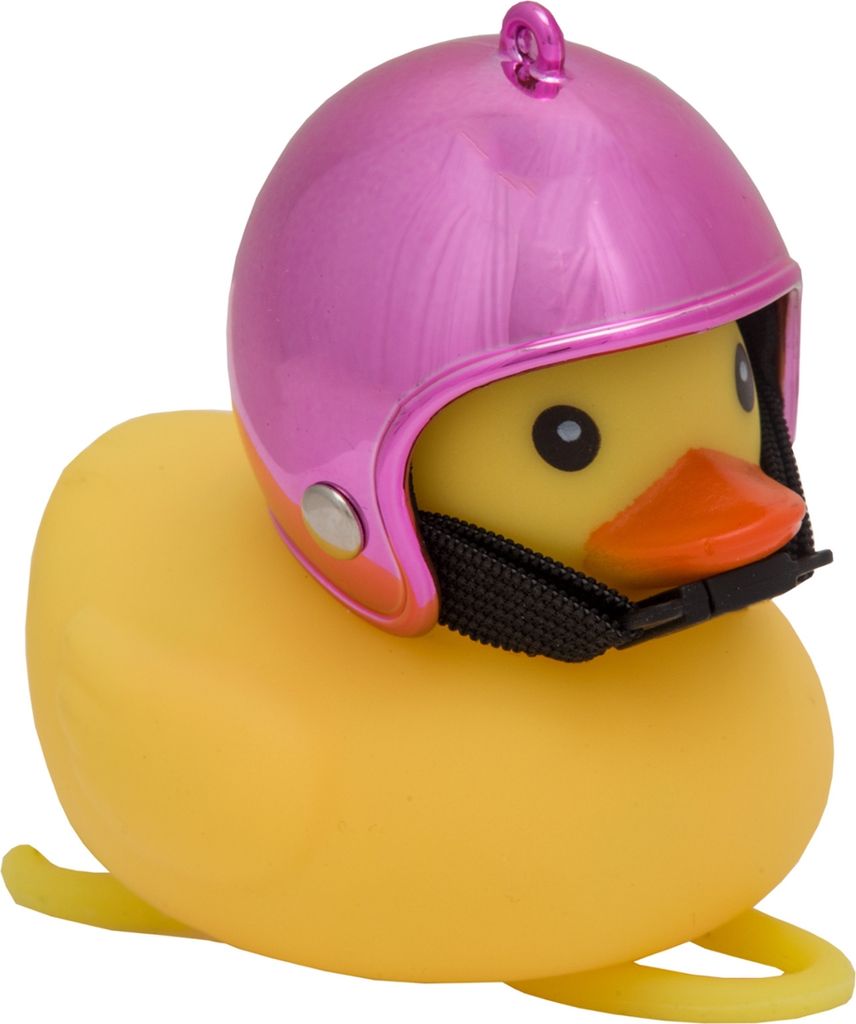Liix Fahrradhupe Deko Ente , Metallic - Pink