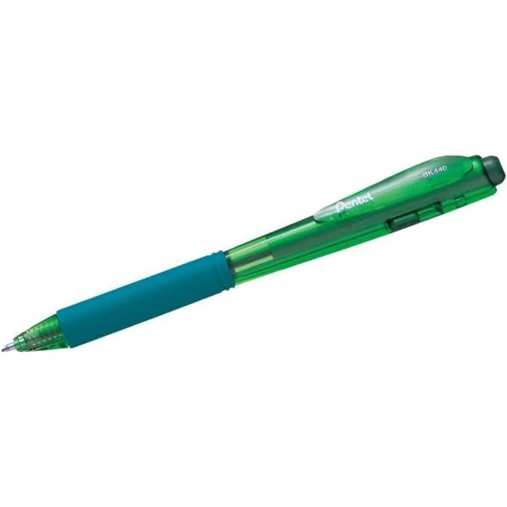 Stylo à bille Pentel 0,5mm vert à pointe fine et haute précision