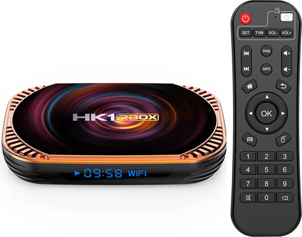 Lecteur Multimédia 8K Android 11 pour Streaming Fluide HK1 RBOX X4