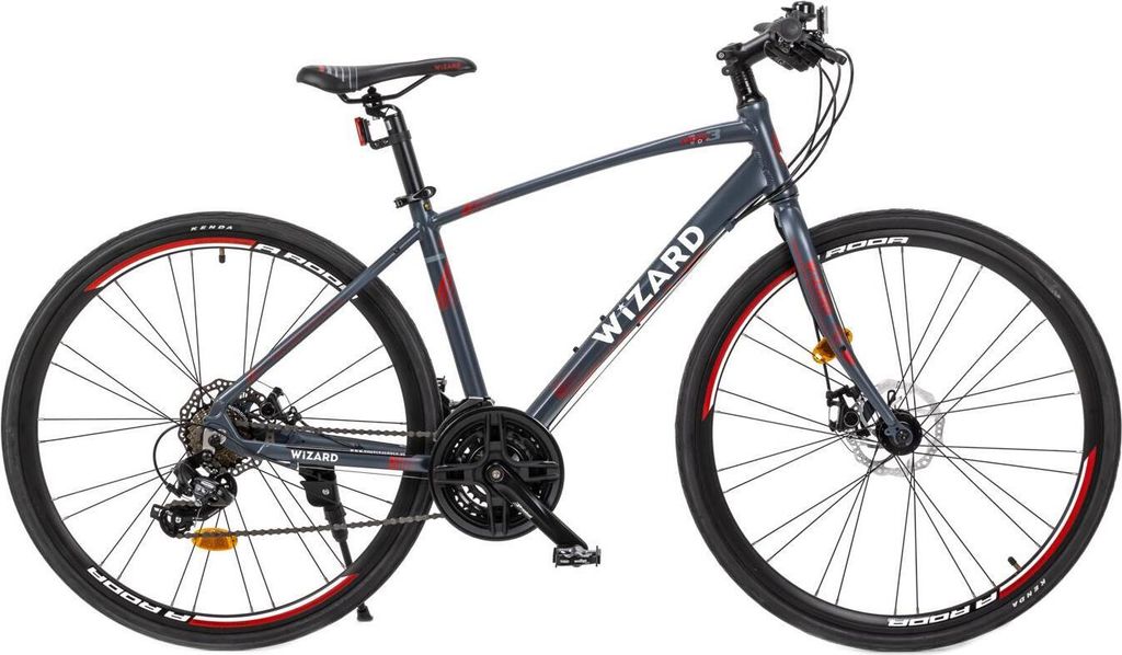 28 Zoll Alu Wizard Crosser Speed Bike Fahrrad Shimano 21 Produktbild 1