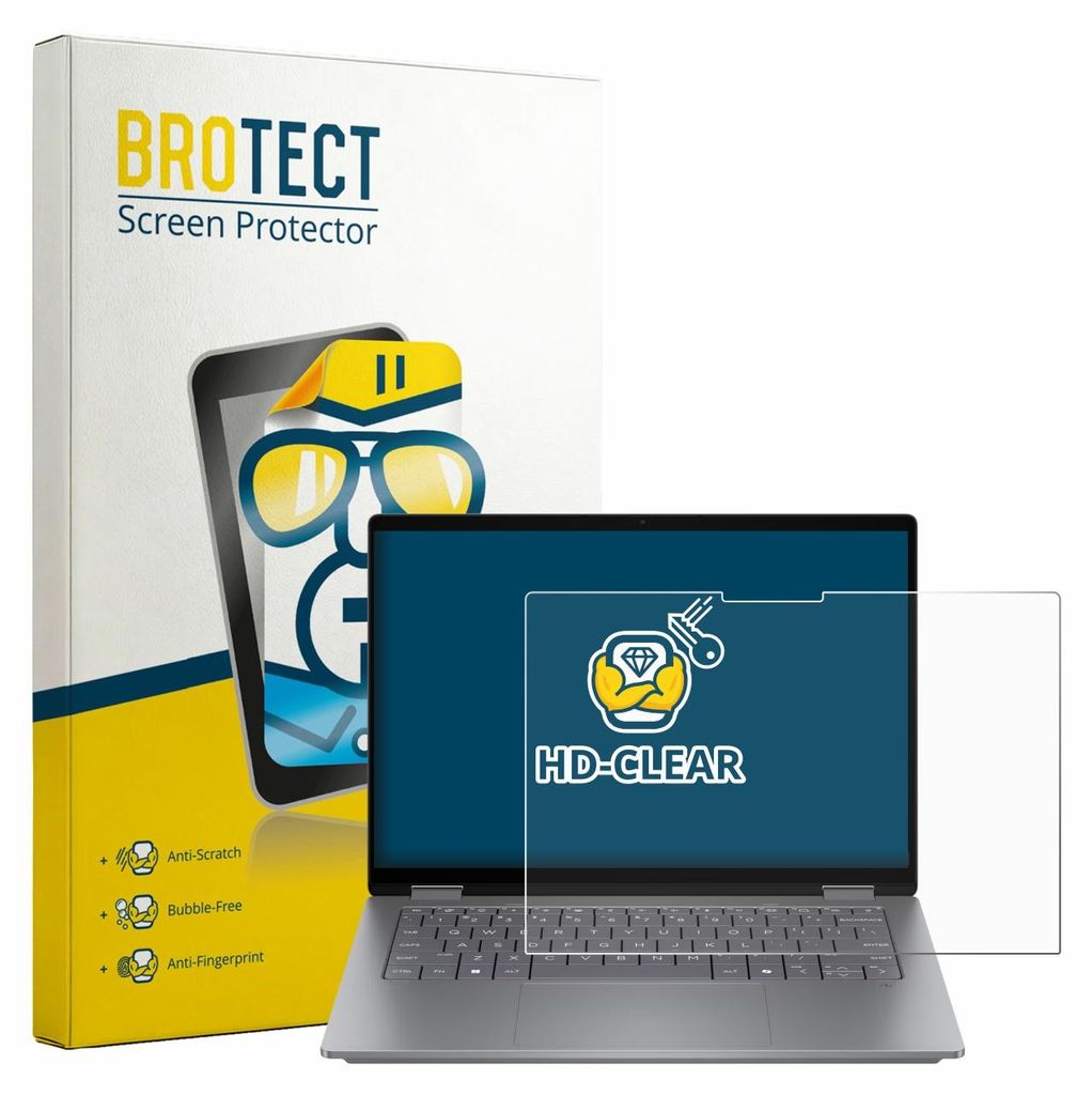 Für HP OmniBook X Flip 14 Schutzfolie BROTECT Displayschutz Produktbild 