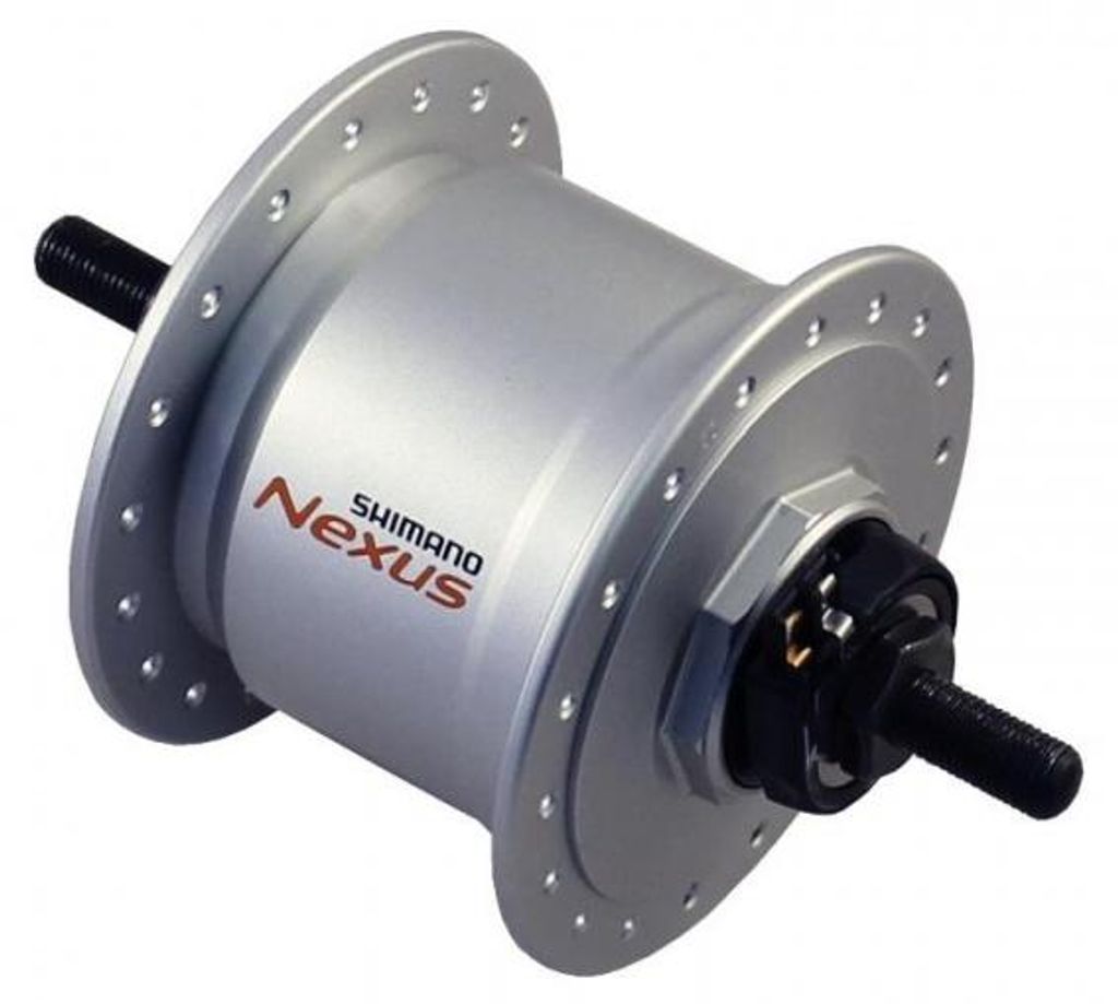 Nabe Dynamo DH-C3000-3N Vollachse 36 Loch 3 Watt silber