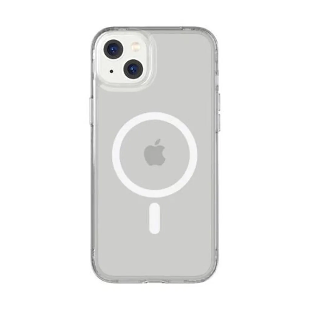 Protection iPhone 14 Plus Tech21 Evo Clear : Anti-Jaunissement MagSafe