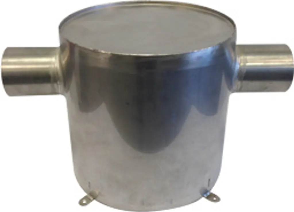 Récupérateur d'eau de pluie vertical Allpa Niro Ø300mm raccord 75mm