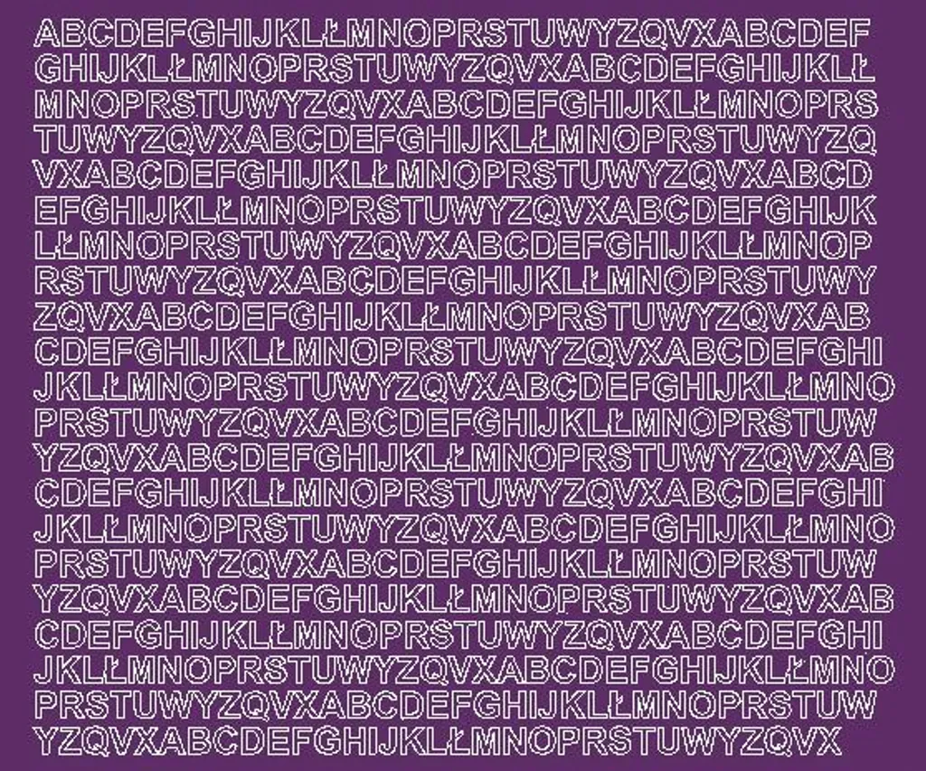 Mini Lettere Adesive Viola Lucido 7mm - Stickers Alfabeto Glamour