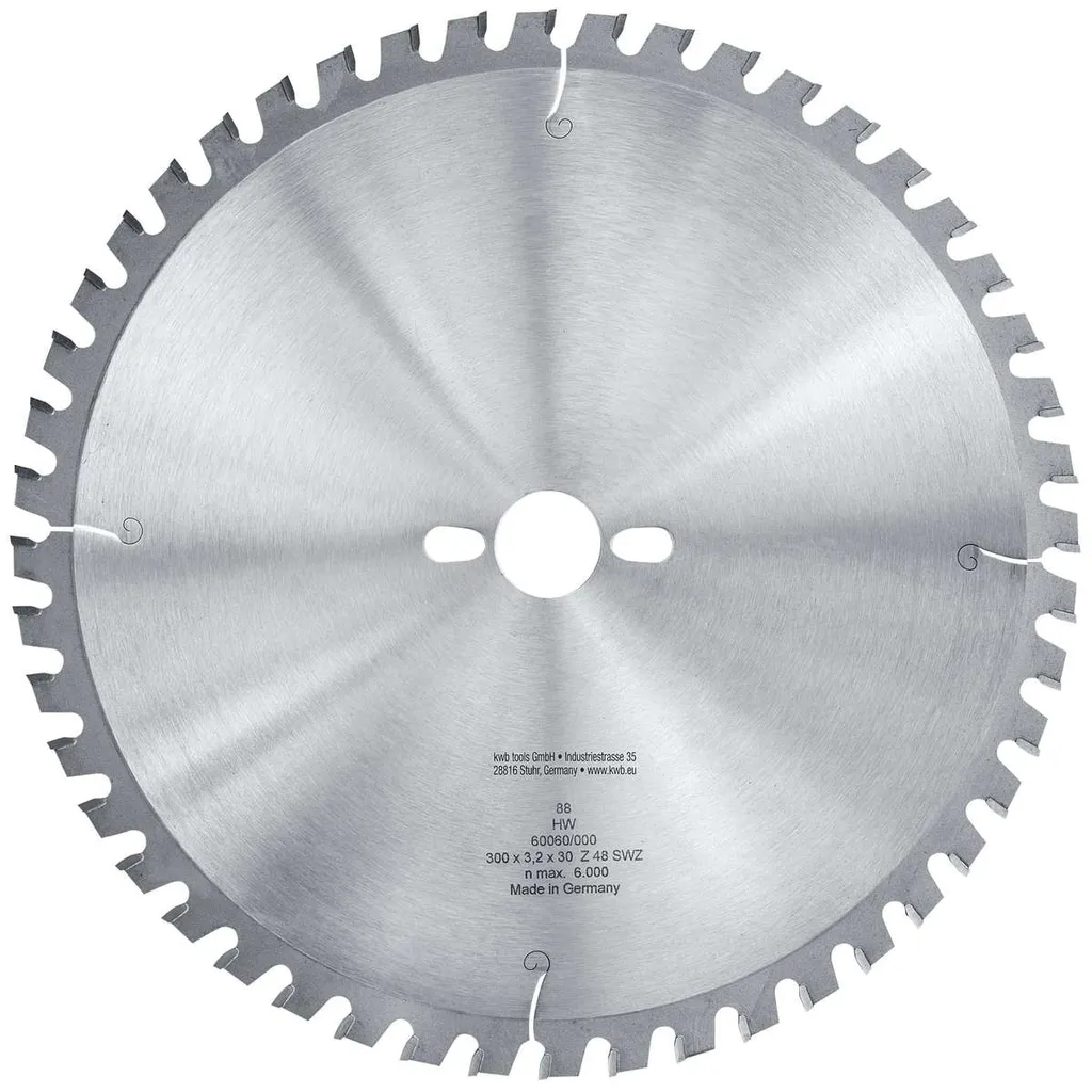 Disque de coupe HM pour scie sur table Ø 250 mm 48 dents pour bois