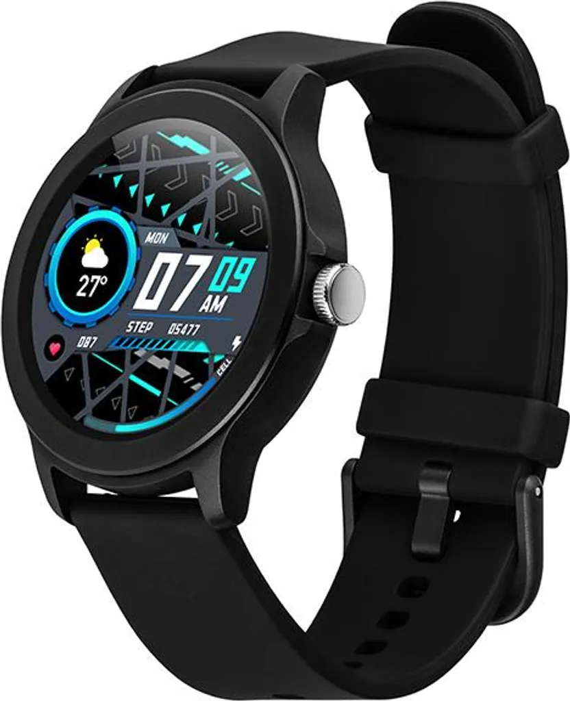 Montre Intelligente Tracer SMK3 Slay BK pour Sport et Notifications Smartphone