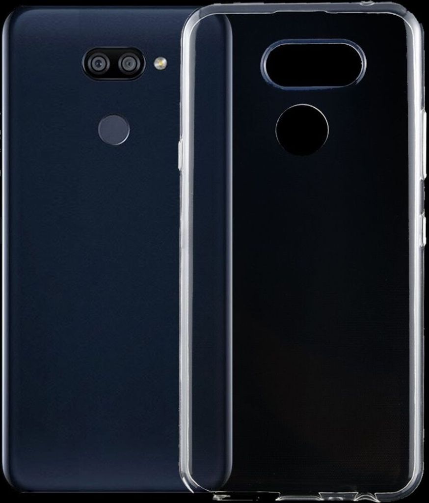 Mobigear Ultra Thin Durchsichtig LG K40s Hülle Flexibles TPU Extra Dünn Backcover - Transparent