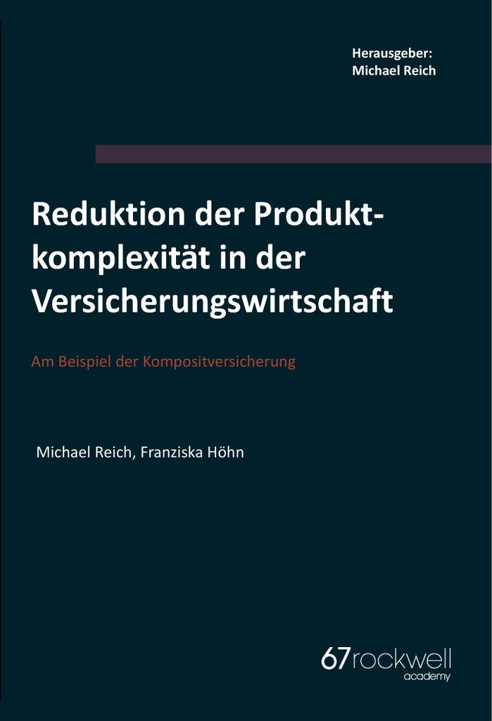 Reduktion der Produktkomplexität in der Versicherungswirtschaft