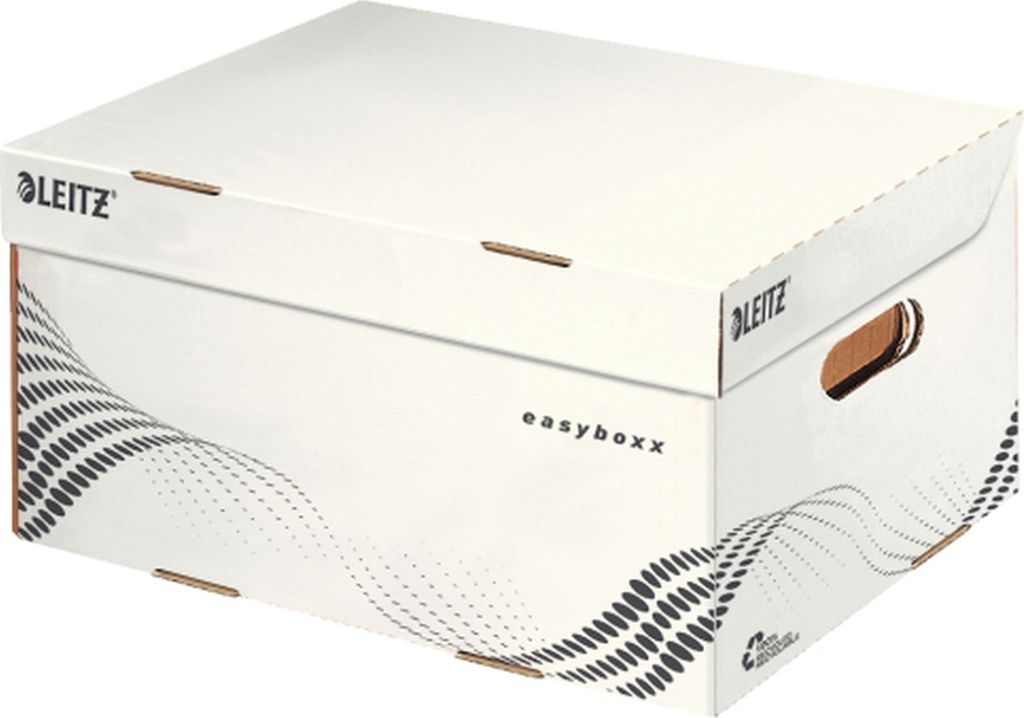 Archiv Container easyboxx S Wellpappe weiß Packung mit 15 Stück