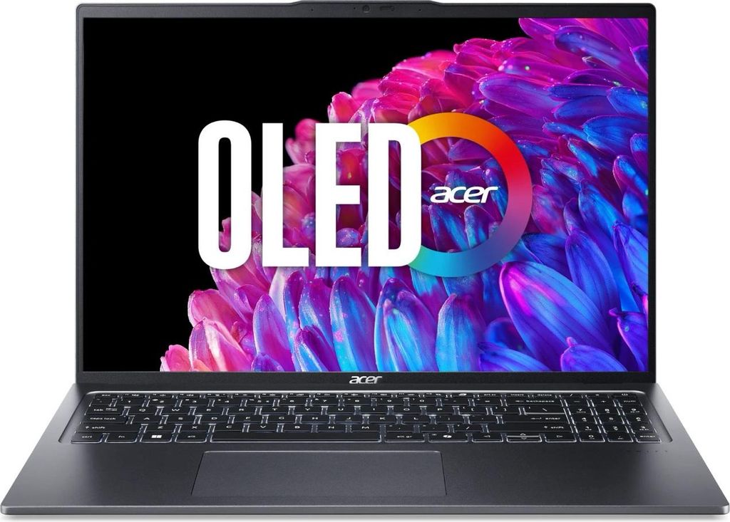 Acer Swift Go 16 SFG16-72-518S, Intel Core Ultra 5, 40,6 cm (16"), 3200 x 2000 Pixel, 16 GB, 512 GB, Windows 11 Home