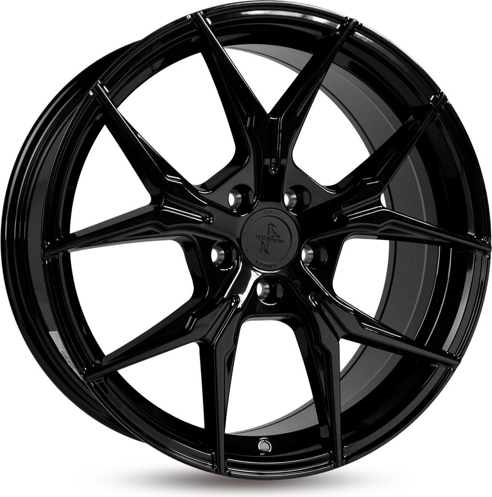 18 Zoll KESKIN KT19 5x120 ET35 Alufelgen BLACK PAINTED