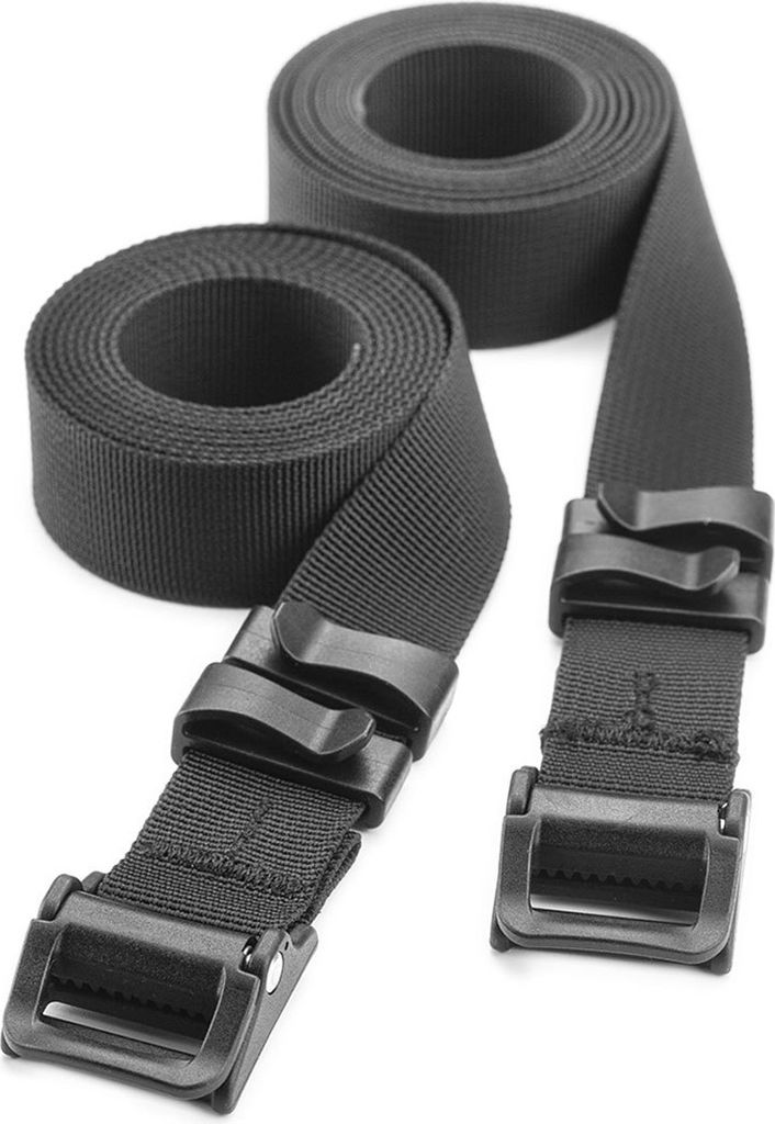 Kriega Spanngurt-set 150cm 2 Einheiten Schwarz  Schwarz One Produktbild 