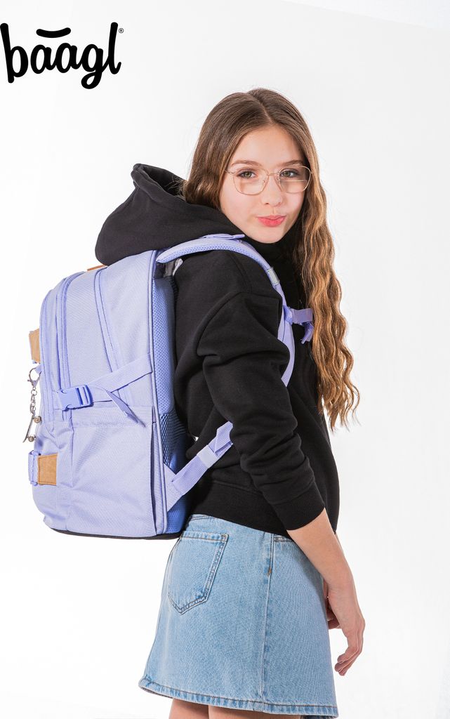 BAAGL Schulrucksack Skate Lilac Produktbild 12