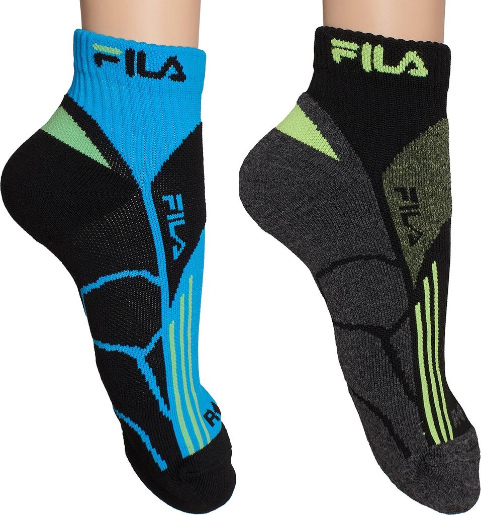 Fila 2er-Pack Herren-Viertel-Laufsocken F2526