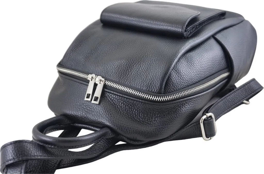 Sac à dos Barberini's 9541 avec compartiments optimisés et cuir premium