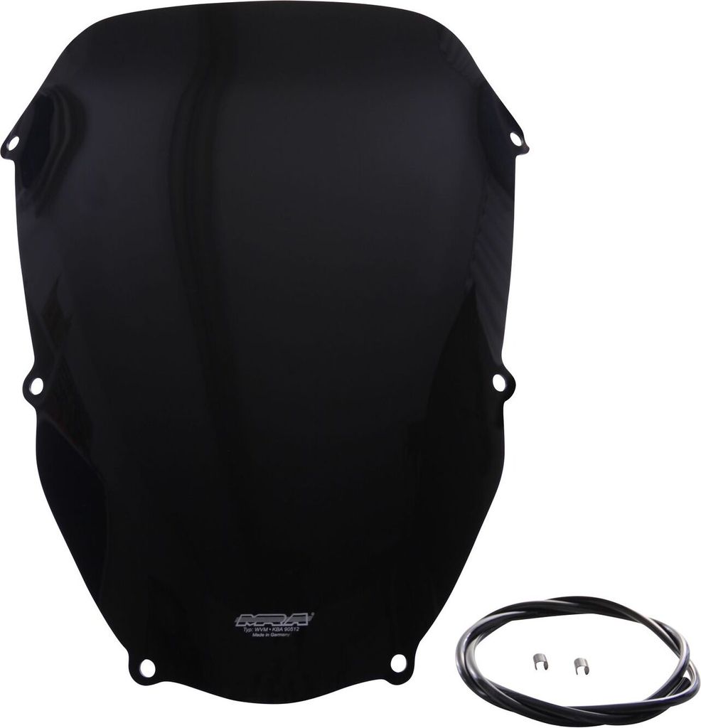 MRA Tourenscheibe T, KAWASAKI ZX 6 R Bj. 2000-2002, schwarz