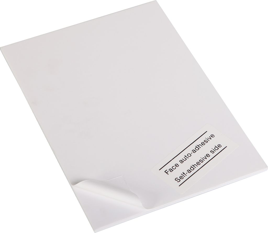Clairefontaine Schaumkarton selbstklebend 5mm 50x65cm 5 Bogen - Weiß 93612C