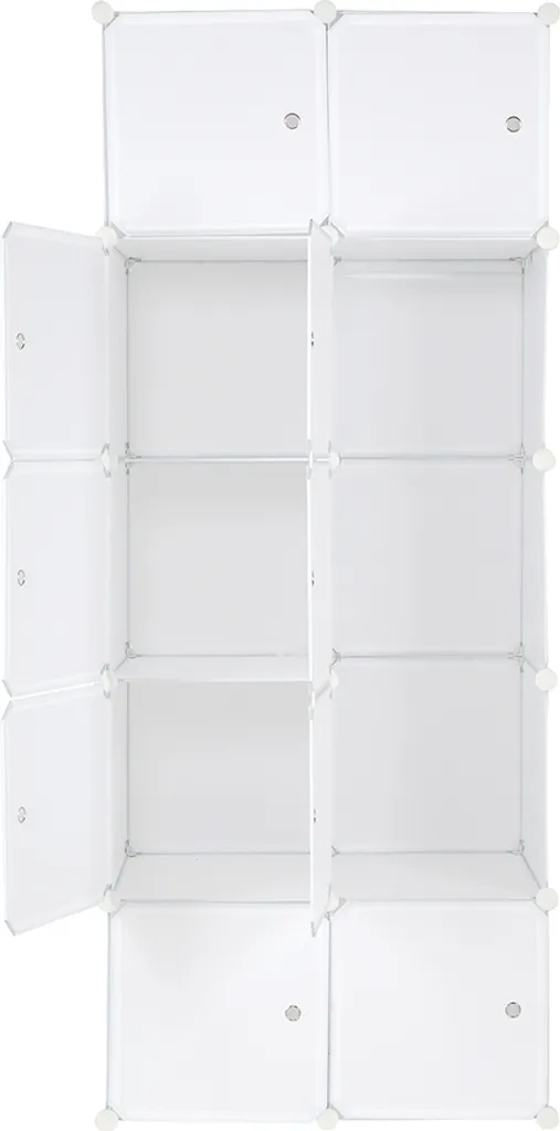 Meuble rangement modulable cube plastique pour optimiser l'espace - 6