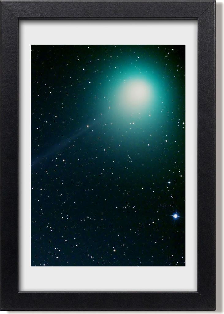 Bild 20x30 MDF-Rahmen, Wandkunst Galaxis