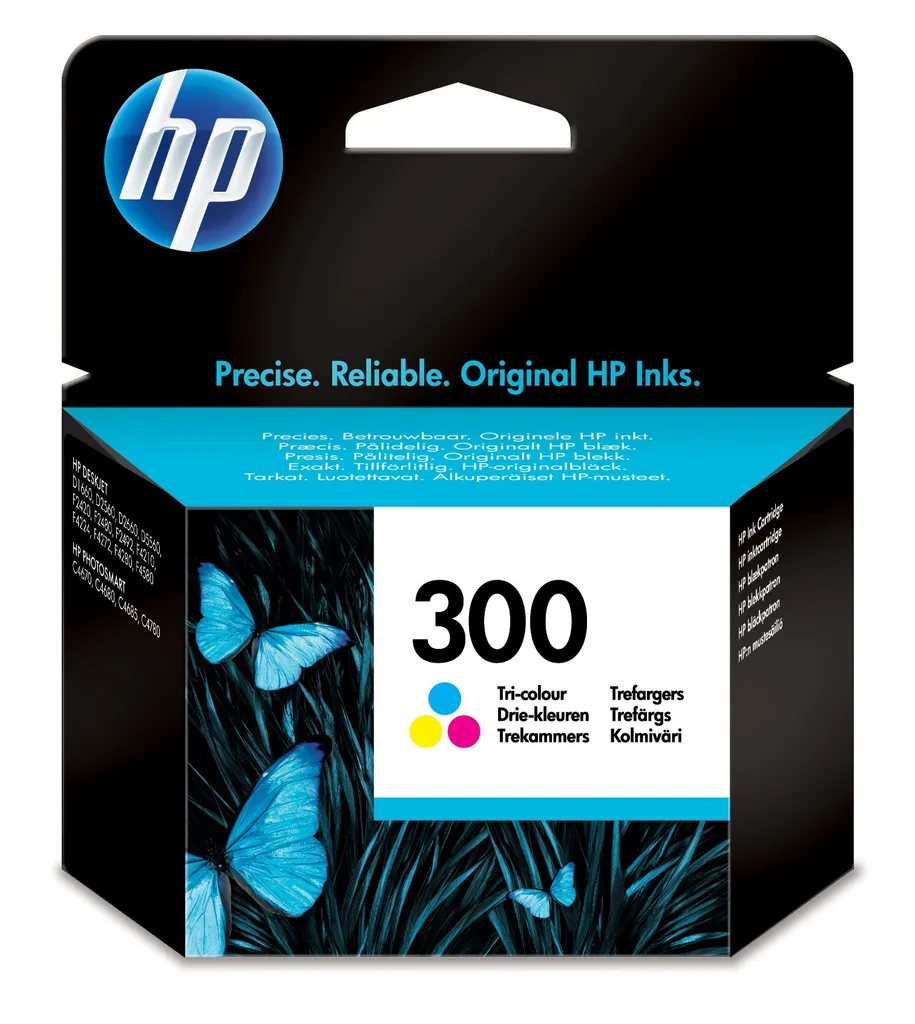 Inchiostro HP 300 Tri-color CC643EE | La Scelta Sicura per HP Deskjet