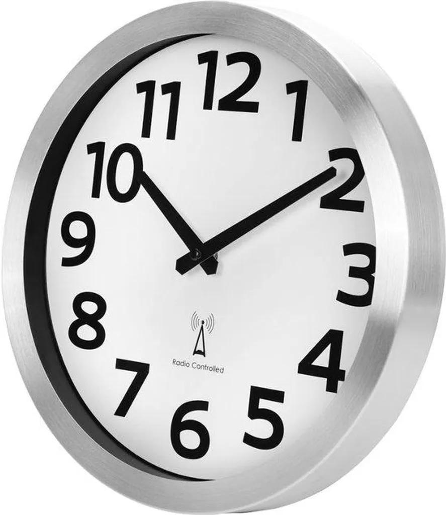 Grande horloge murale pour bureau et cuisine, silencieuse et précise