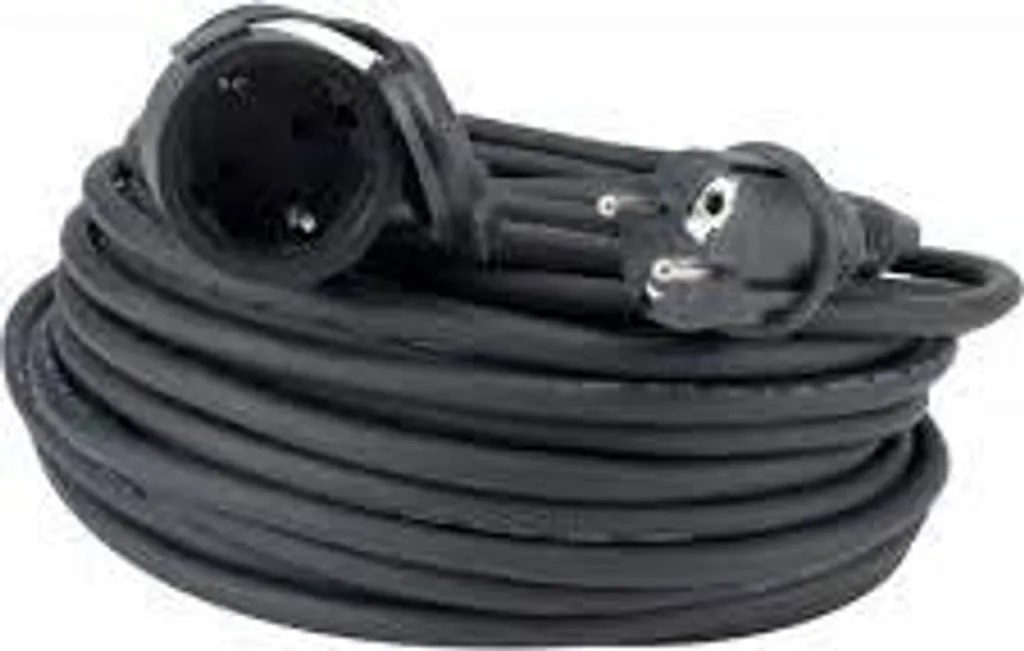 Rallonge de jardin et chantier 10m MERCIER robuste pour outils extérieurs