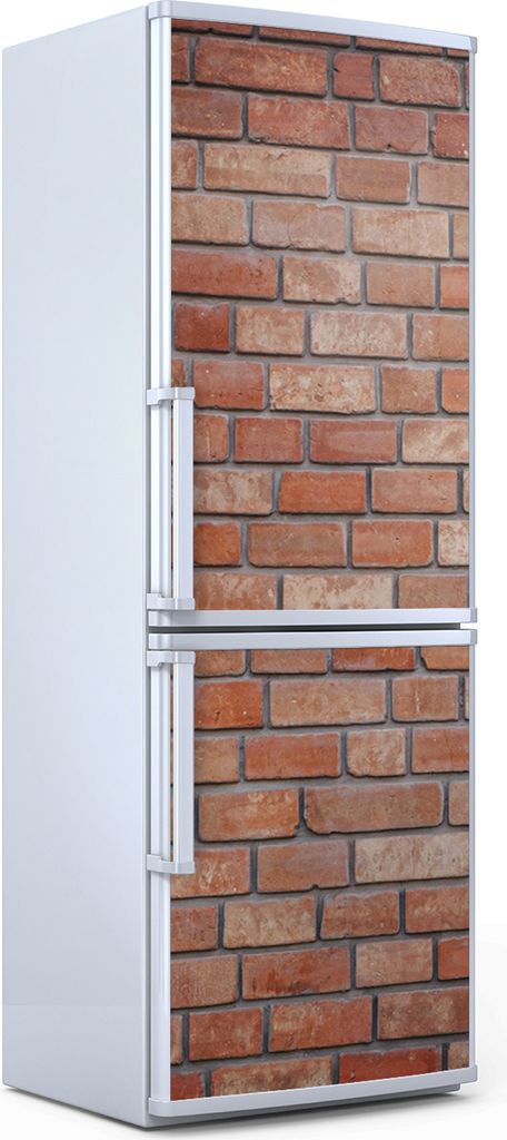 Magnete Dekorative - 70 cm x 190 cm - Küche - Magnetmatte Kühlschrankmagnete - Rot Wand Ziegel Backstein