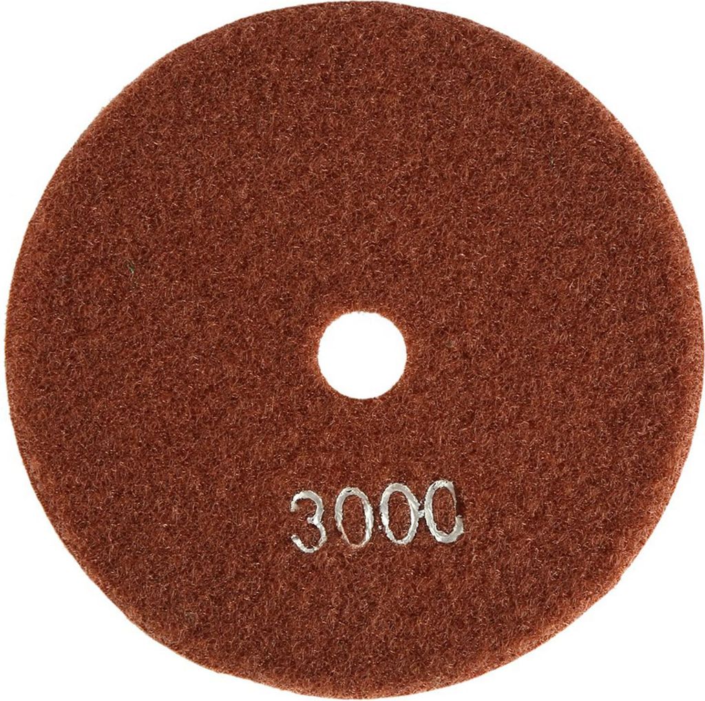 5'' Zoll 125mm Nass-Diamant-Polierpads Schleifscheiben für Granit Beton Marmor (3000)