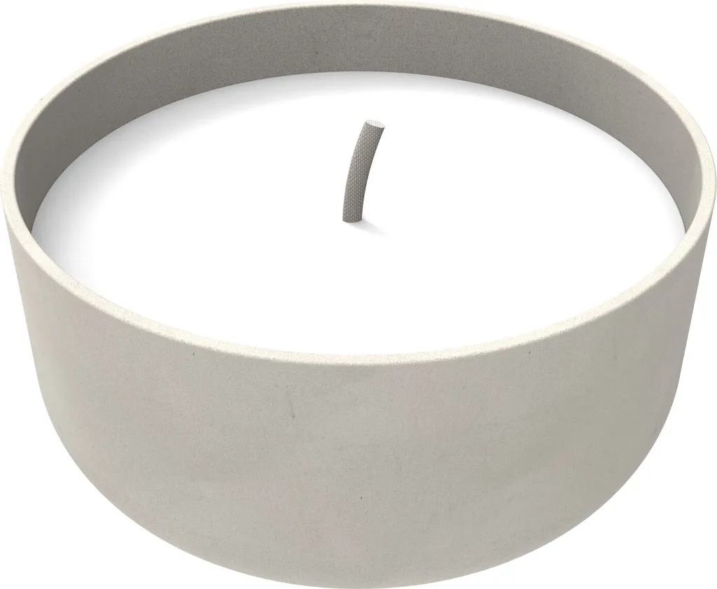 Coupe à bougies Engels Mia M Ivoire Ø 25 cm cire colza 50002513009