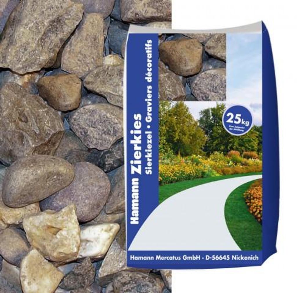 Rheinkies 32-63 mm 25 kg Produktbild 