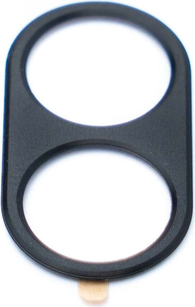 Kamera Schutz Linse Abdeckung Aluminium für Samsung Galaxy Z Flip3 in Schwarz