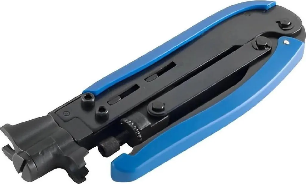 Pince à sertir S-Impuls robuste pour connecteur compression F - 155mm