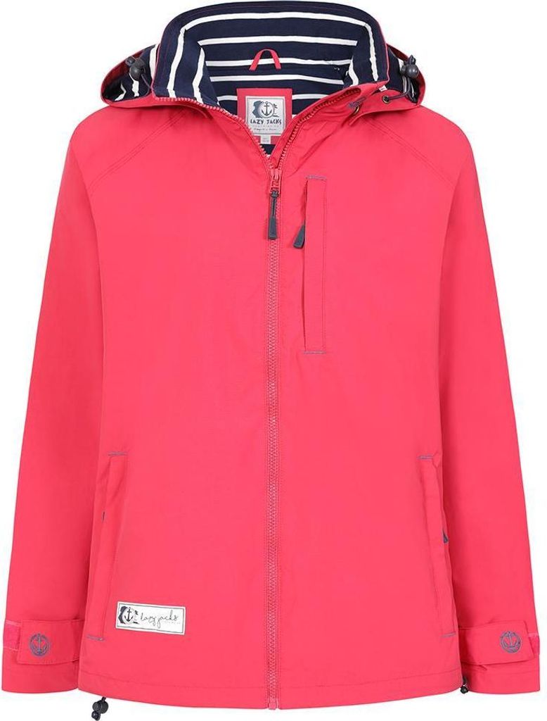 Lazy Jacks - Jacke, wasserfest für Damen LJ393 (48-50 EU) (Pink)