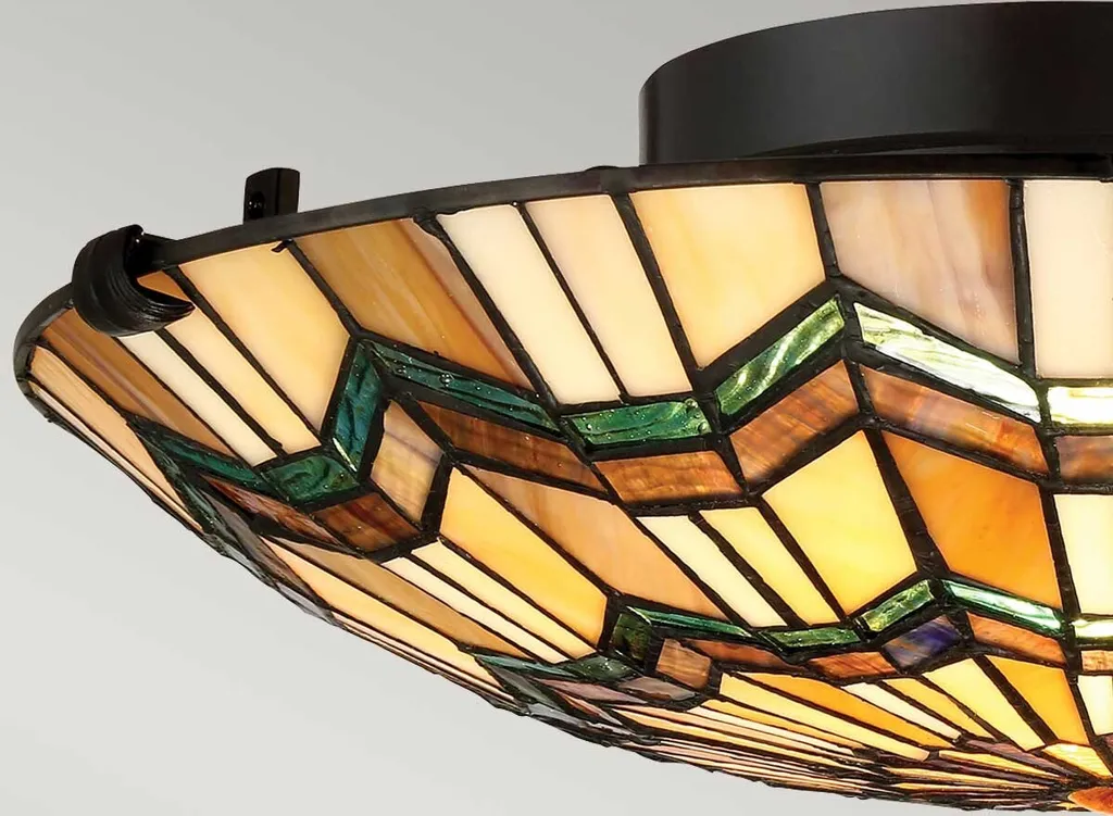 Plafonnier Design en Bronze Alcott pour un Éclairage Chic et Tamisé - 7