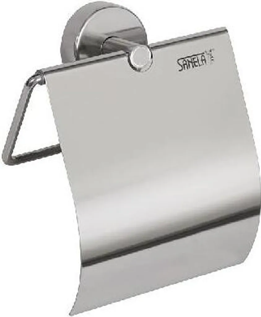 Sanela SLZN 09: Porta Carta Igienica Inox Antivandalo e Durevole
