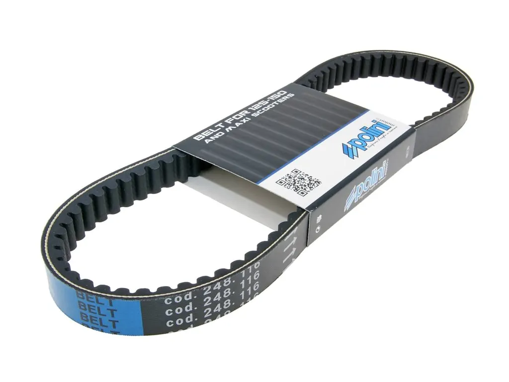 Courroie trapézoïdale renforcée Polini Maxi Belt pour maxi-scooter