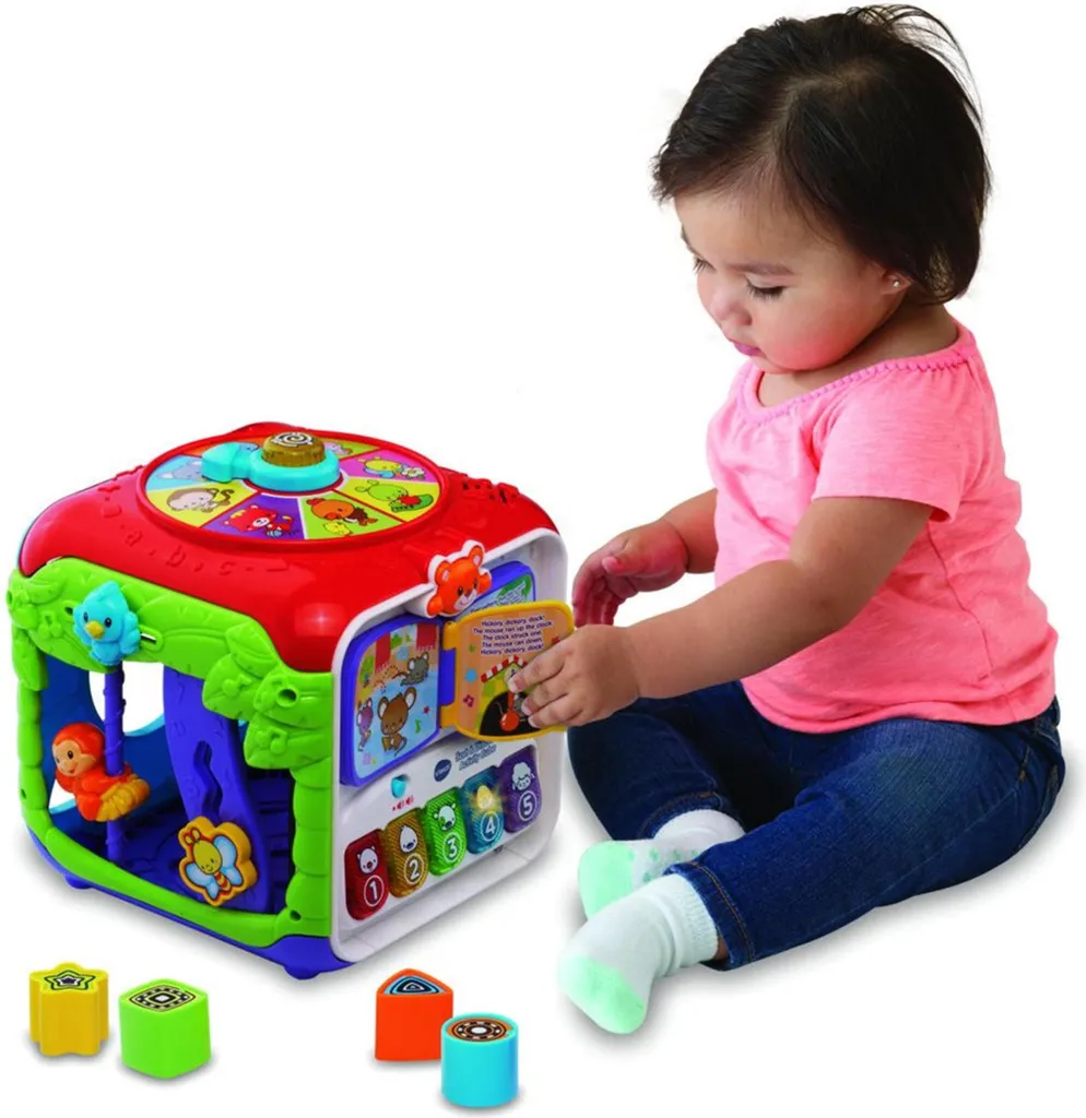 VTech Magic Cube - Jouet de Voyage Bébé pour Apprendre Formes et Couleurs - 3