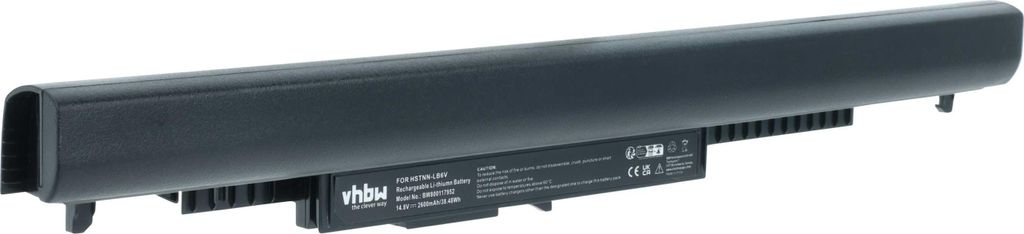 vhbw Akku Ersatz für HP TPN-I120 für Notebook (2600 mAh, Produktbild 