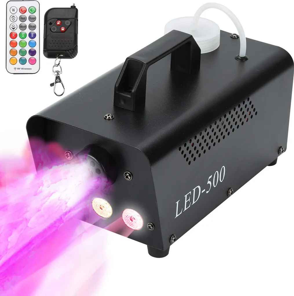 Machine à Fumée Intérieure pour Mariage et Anniversaire avec LED 500W