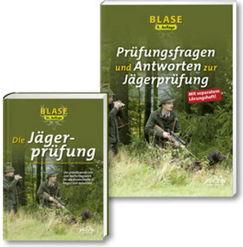 BLASE Die Jägerprüfung et Prüfungsfragen - Pack complet chasse