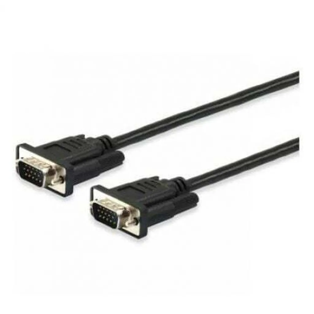 Câble VGA 10m Noir 3GO : Connectez votre PC à Distance sans Perte Image
