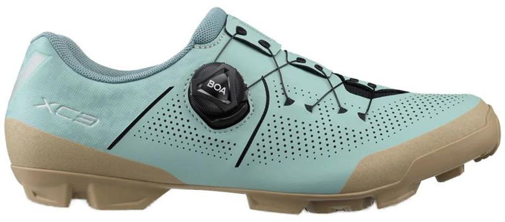 Shimano Mountainbike-Fahrradschuhe XC302W, surf blau Produktbild 