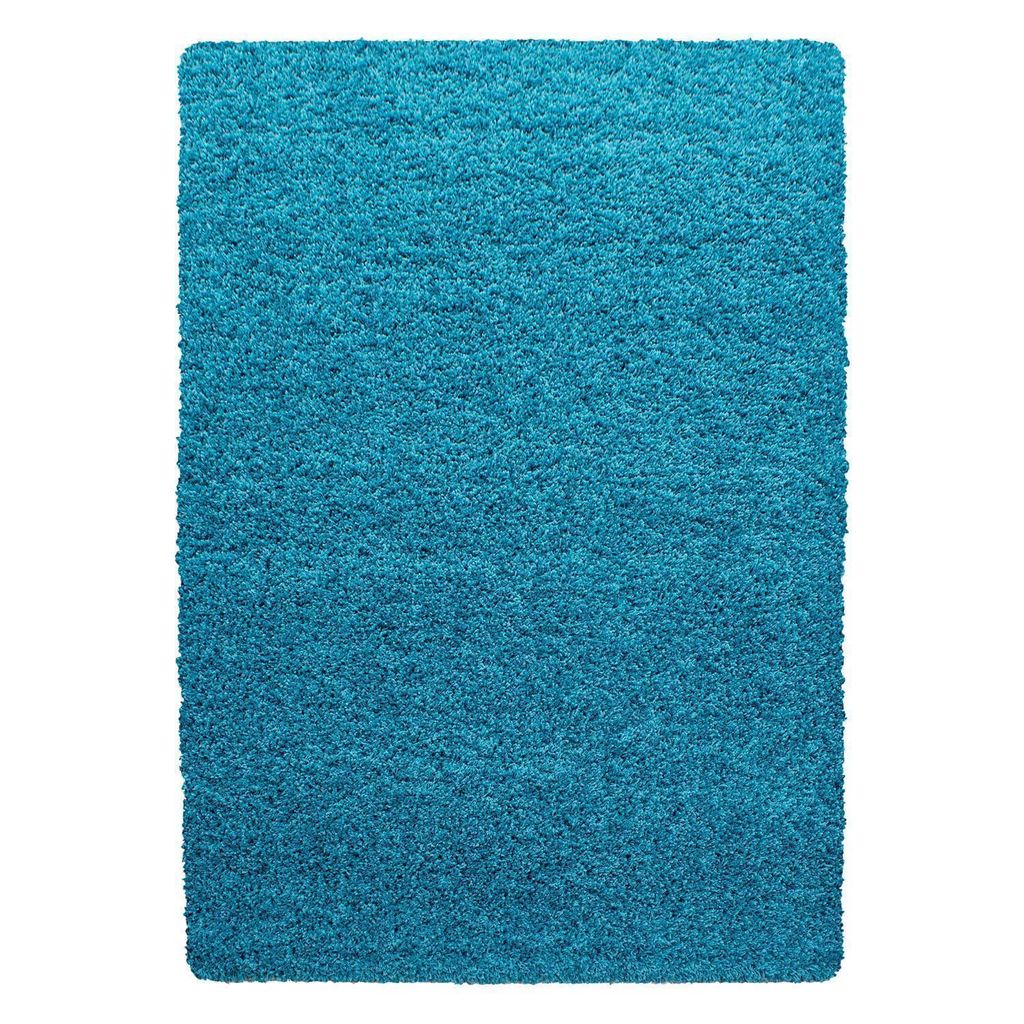 Hochflor Teppich DREAM Türkis 200 cm x 290 cm