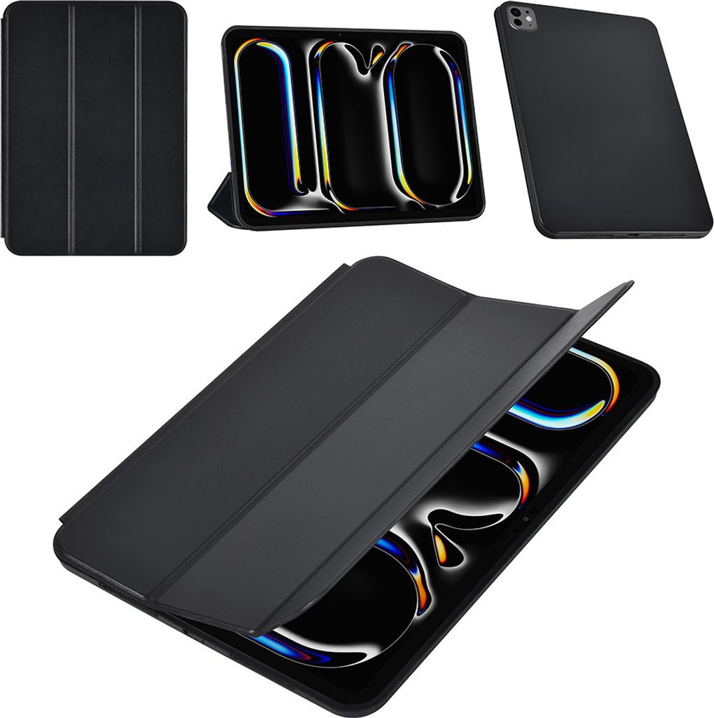 Andere merken Ipad Pro 11(2024) Book Case Tablet - smart case - Black